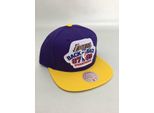 KšIltovka Mitchell & Ness Snapback Los Angeles Lakers B2B Snapback Viola/Giallo - Uni
