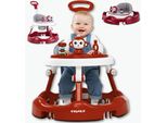 Il Girello Twinky® In Rosso Bordeaux | Il Girello Perfetto Con Set Di Giochi E Accessori Per Un Apprendimento Sicuro E Giocoso | Girello E Ausilio Per La Deambulazione Per Il Piccolo Passo Verso La Grande Avventura | Girello Con Set Di Giochi Da 3 Pezzi | Incl. Tappetino Per I Piedi E Maniglia | Ausilio Per La Deambulazione | Girello In Rosso | Ausilio Perfetto Per La Deambulazione Di Bambini E Ra