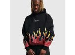 Karl Kani Small Signature Flame Os Hoodie Nero - S