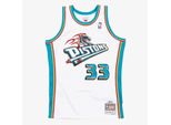 Basketbalový Dres Mitchell & Ness Detroit Pistons #33 Grant Hill Maglia Swingman Bianca - M