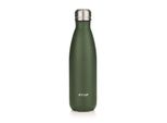 Bottiglia In Acciaio Inox Isolata Sottovuoto Colour, 500 Ml, Verde, Reer 90803