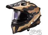 LS2 MX701 Explorer Xl Casco Da Moto Marrone - Sicurezza E Stile