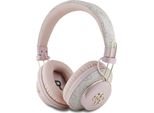 Guess Cuffie Auricolari Bluetooth Enc Metal 4G Logo Rosa