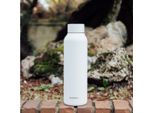 Quokka Solid, Borraccia In Acciaio Inox / Thermos Bianco, 850Ml, 40216