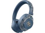 Guess Bluetooth Enc Metal 4G Logo Cuffie Intrauricolari Blu