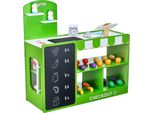 Set Da Gioco In Legno Per Supermercato - Negozio Giocattolo Con Registratore Di Cassa Da 35 Pezzi - Giocattolo Educativo In Legno