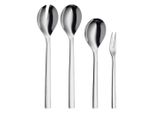 WMF Besteckset Nuova , Edelstahl , Metall , 4-teilig , Essen & Trinken, Besteck, Besteck-Sets