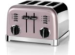 Tostapane A 4 Fette, 1800W, Rosa Vintage Cuisinart Cpt180Pie