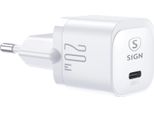 Caricatore Da Muro USB-C Pd, 20W - Bianco