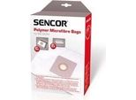Sencor Sacchetti Per Aspirapolvere, Microfibra, Monouso, 5 Sacchetti E 2 Microfiltri, Trattamento Antibatterico, Per Aspirapolvere Svc 520RD