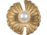 Clayre & Eef Pomello Ø 3X6 Cm Metallo Color Oro