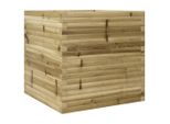Vidaxl Fioriera 70X70X68,5 Cm Legno Di Pino Impregnato