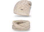 Pamami Donna Set Invernale Keka Beige Taglia Unica