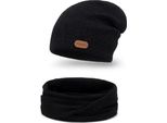Pamami Donna Set Invernale Dastgeer Nero Taglia Unica