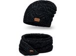 Pamami Set Invernale Donna Drutha Nero Taglia Unica