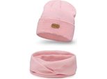 Pamami Bambini Set Invernale Tez Rosa Taglia Unica