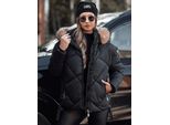 Dstreet Giacca Invernale Donna Lesisi Nera Xl