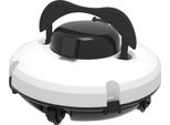 Pulitore Robotico Per Piscine Senza Fili, Doppio Motore, 120 Minuti Di Funzionamento, Impermeabile IPX8, Bianco