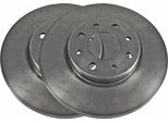 2X Disco Freno Vaico V24-80001 Anteriore Per Fiat Punto (188) Doblo Cargo (223_)