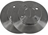 2X Disco Freno Vaico V10-40028 Posteriore Per Audi 80 Sedan (8C2 B4) 40 1Mm