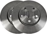 2X Disco Freno Vaico V46-80007 Anteriore Per Renault Megane Ii Estate (KM0/1_) 44Mm