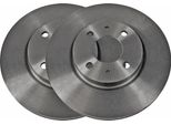 2X Disco Freno Vaico V24-80006 Anteriore Per Ford Ka (RU8) Per Fiat Panda (169)