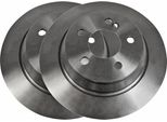 2X Disco Freno Vaico V30-40017 Posteriore Per MERCEDES-BENZ Sl (R230) 300Mm