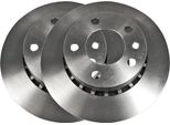 2X Disco Freno Vaico V40-80030 Anteriore Per Opel Omega A Sedan (V87) 58 4Mm