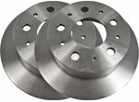 2X Disco Freno Vaico V22-40002 Posteriore Per Fiat Ducato (250_ 290_)