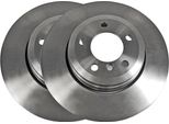 2X Disco Freno Vaico V20-80060 Posteriore Per Bmw 7 (E65 E66 E67) 67Mm 345Mm