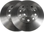 2X Disco Freno Vaico V10-40070 Posteriore Per Vw Golf V Hatchback (1K1) 48 6Mm