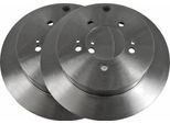 2X Disco Freno Vaico V22-40013 Posteriore Per Peugeot 4007 (Vu_ Vv_) 302Mm