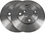 2X Disco Freno Vaico V10-80062 Anteriore Per Audi 80 Sedan (8C2 B4) 56 5Mm