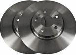 2X Disco Freno Vaico V24-40006 Anteriore Per Alfa Romeo 147 (937) 156 (932) 44 7Mm