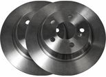 2X Disco Freno Vaico V30-80092 Posteriore Per MERCEDES-BENZ Sl (R230) 300Mm