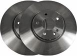 2X Disco Freno Vaico V30-80045 Anteriore Per MERCEDES-BENZ Clk (C208) 316Mm
