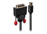 Lindy Mini-Displayport An DVI-D Kabel Schwarz 1M
