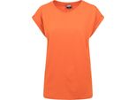 Urban Classics Donna - Camicia A Spalla Estesa Arancione - L