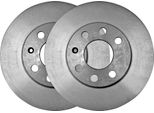 2X Disco Freno Vaico V40-80042 Anteriore Per Opel Corsa C Hatchback (X01) 41Mm