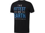 Reebok Magliette Crossfit Fittest On Earth, DN2392, Taglia: 170