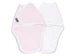 Bellochi Swaddle Mimi Pucksack Baby 0-3 Mesi - 2 Set Asciugamano Pucker Baby 0-3 Mesi - Morbido E Delicato 100% Cotone - Rosa