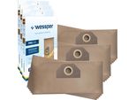 15X Sacchetti Per Aspirapolvere Sillar Adatti Per KäRcher 6.959-130.0, Per Karcher Wd 3.200, Wd 3.000, Wd 3, 6.959-310, Mv 3