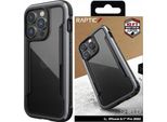 Raptic X-Doria Shield Custodia Iphone 14 Pro Max Custodia Blindata Nero