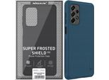 Nillkin Super Frosted Shield Pro Custodia Durevole Samsung Galaxy A73 Blu