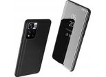 Clear View Custodia Con Patta Huawei Nova 8I Nero