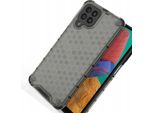 Custodia Blindata A Nido D'ape Con Cornice In Gel Samsung Galaxy M53 5G Nero