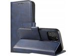 Magnet Case Custodia Elegante Con Patta E Funzione Stand Samsung Galaxy A03S (166,5) Blu