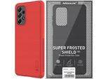 Nillkin Super Frosted Shield Pro Custodia Rugged Cover Samsung Galaxy A73 Rosso