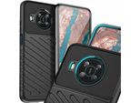 Thunder Case Custodia Flessibile Blindata Nokia X100 Nero