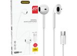 Dudao Cuffie In-Ear Con Connettore Usb Tipo C Bianco (X3C)